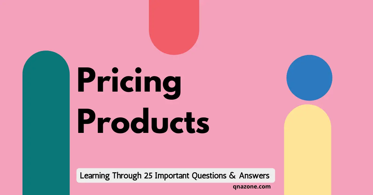 Pricing Products